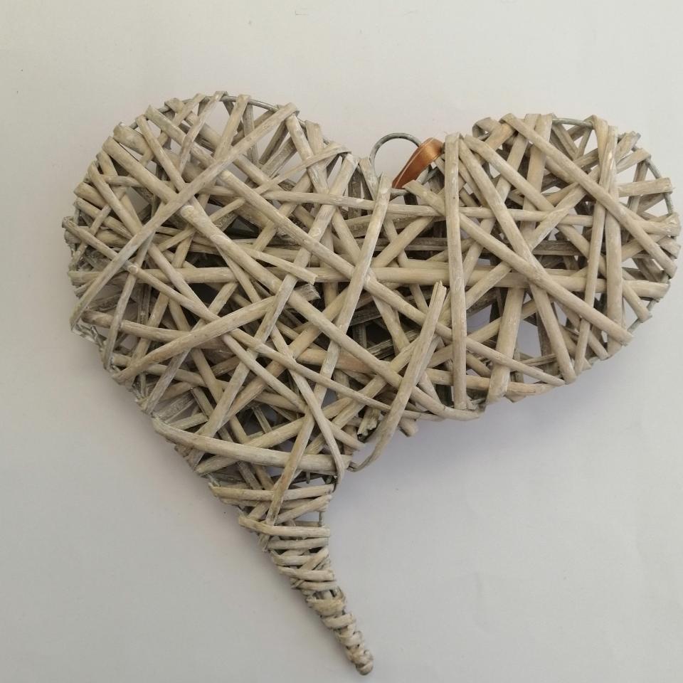 cuore di vite intrecciato stafil diametro 30 cm