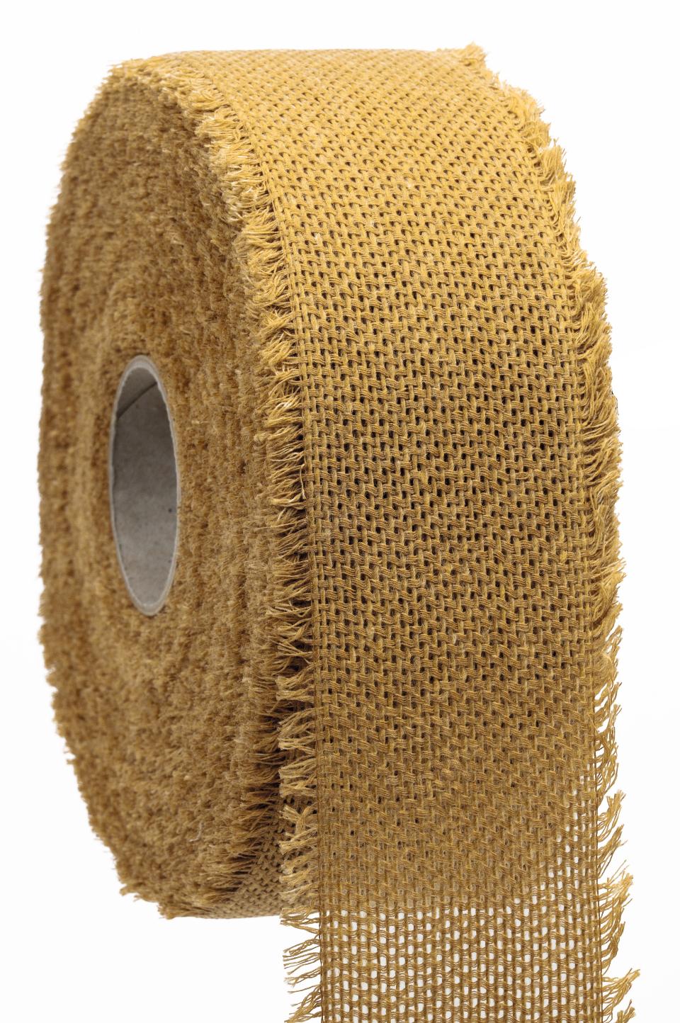 Nastro nature rustico colore tabacco Goldina 55 mm x 1 mt