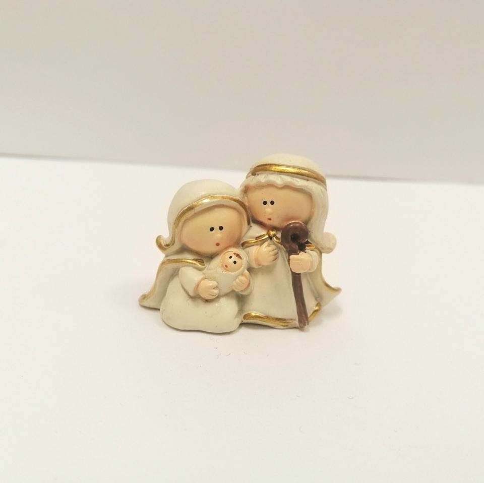 Sacra famiglia simil thun marianne hobby 1 pezzo di 4 cm x 4cm circa