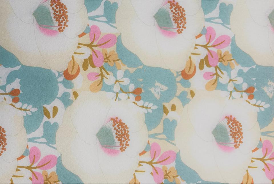 Feltro Decor fantasia fiori Stamperia  1 mm Spessore - H 70 x L 50 cm