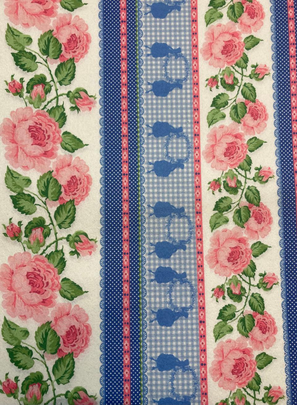 Feltro Decor ROSE Stamperia  1 mm Spessore - H 70 x L 50 cm