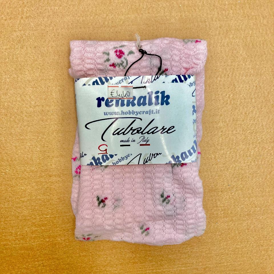 Tubolare Spring Rosa con fiori renkalik 50 cm