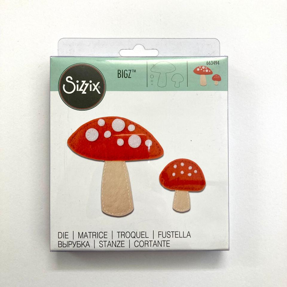 fustella Bigz Funghi  sizzix compatibile Big Shot