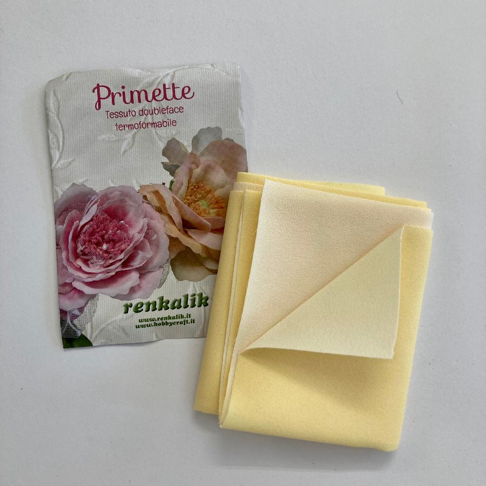 Primette Cremino - Tessuto Doubleface Renkalik 48 x 50 cm