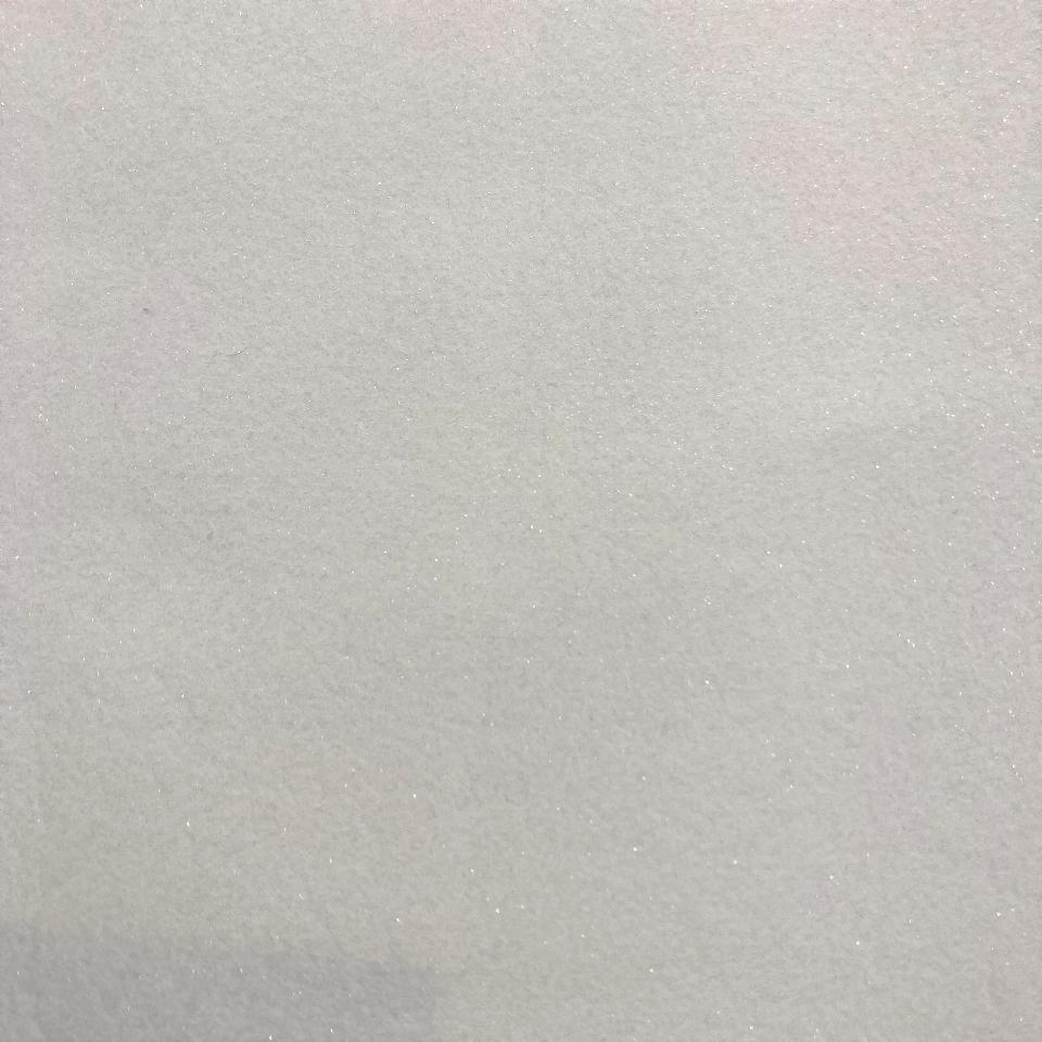 Pannolenci Bianco con Brillantini 1mm Stafil 90 x 50cm