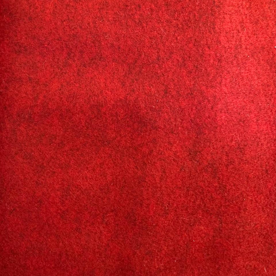Pannolenci Rosso Melange 1,4 mm Arti e Grafica 180 x 50cm