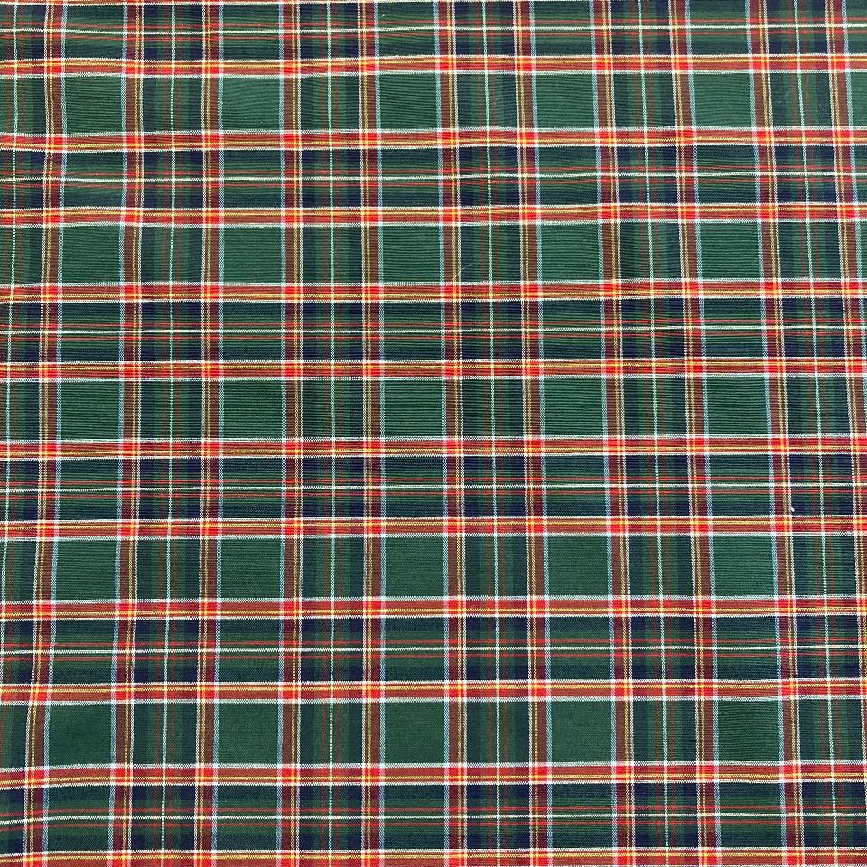 Tessuto Tartan Scozzese Verde Arti e Grafica 280 x 50 cm