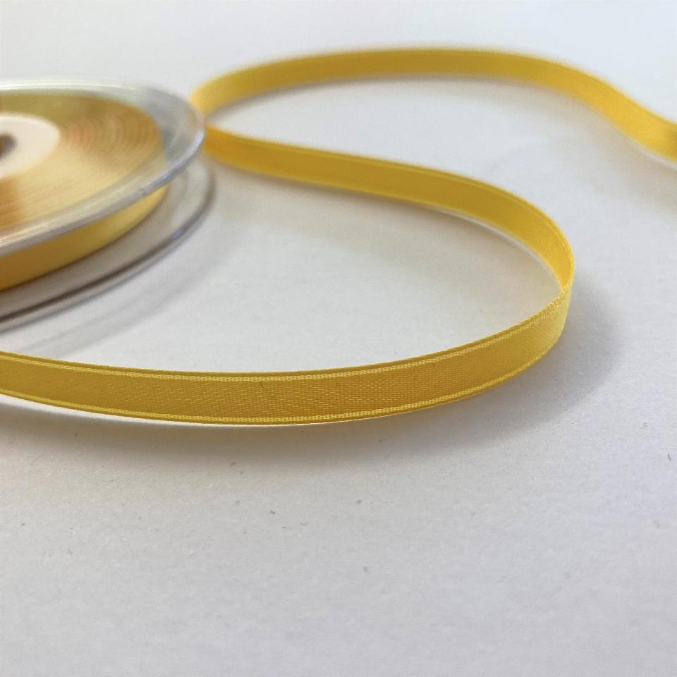 Nastro unica tinta Giallo - 6 mm Stafil Busta da 5 m