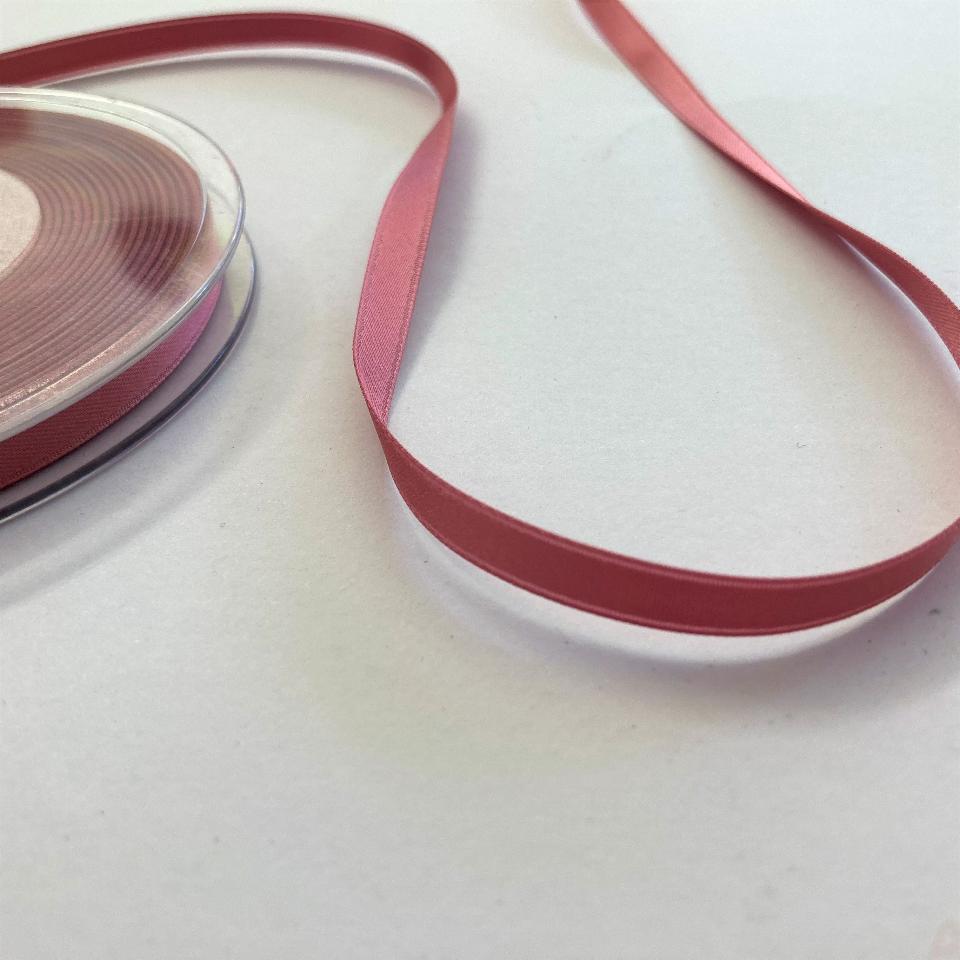 Nastro Unica Tinta Rosato - 6 mm Stafil Busta da 5 m