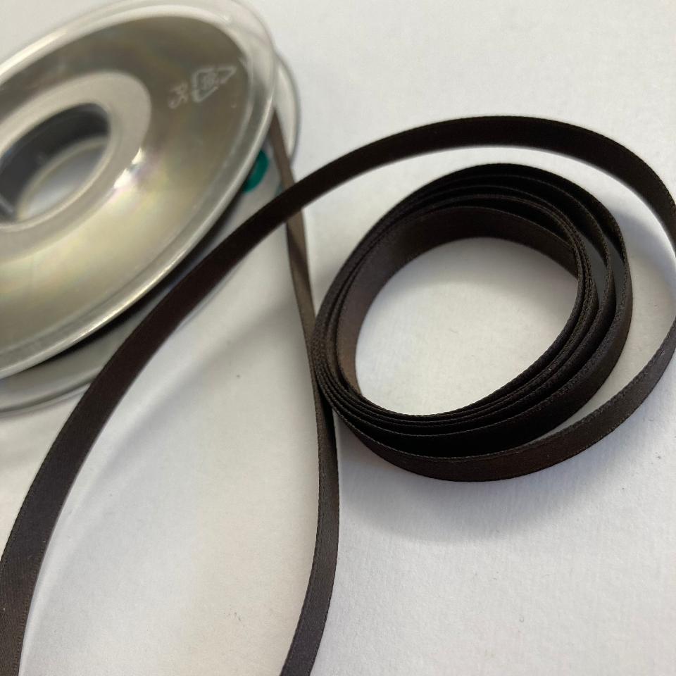 Nastro unica tinta Marrone Cubano - 6 mm Stafil Busta da 5 m