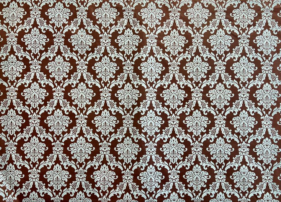 Carta velo - Decori azzurri su sfondo marrone SC3 TODO Paper Soft 50x70 cm
