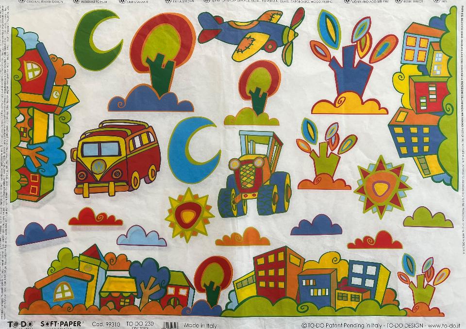 Carta velo - Giocattoli TODO Paper Soft 50x70 cm