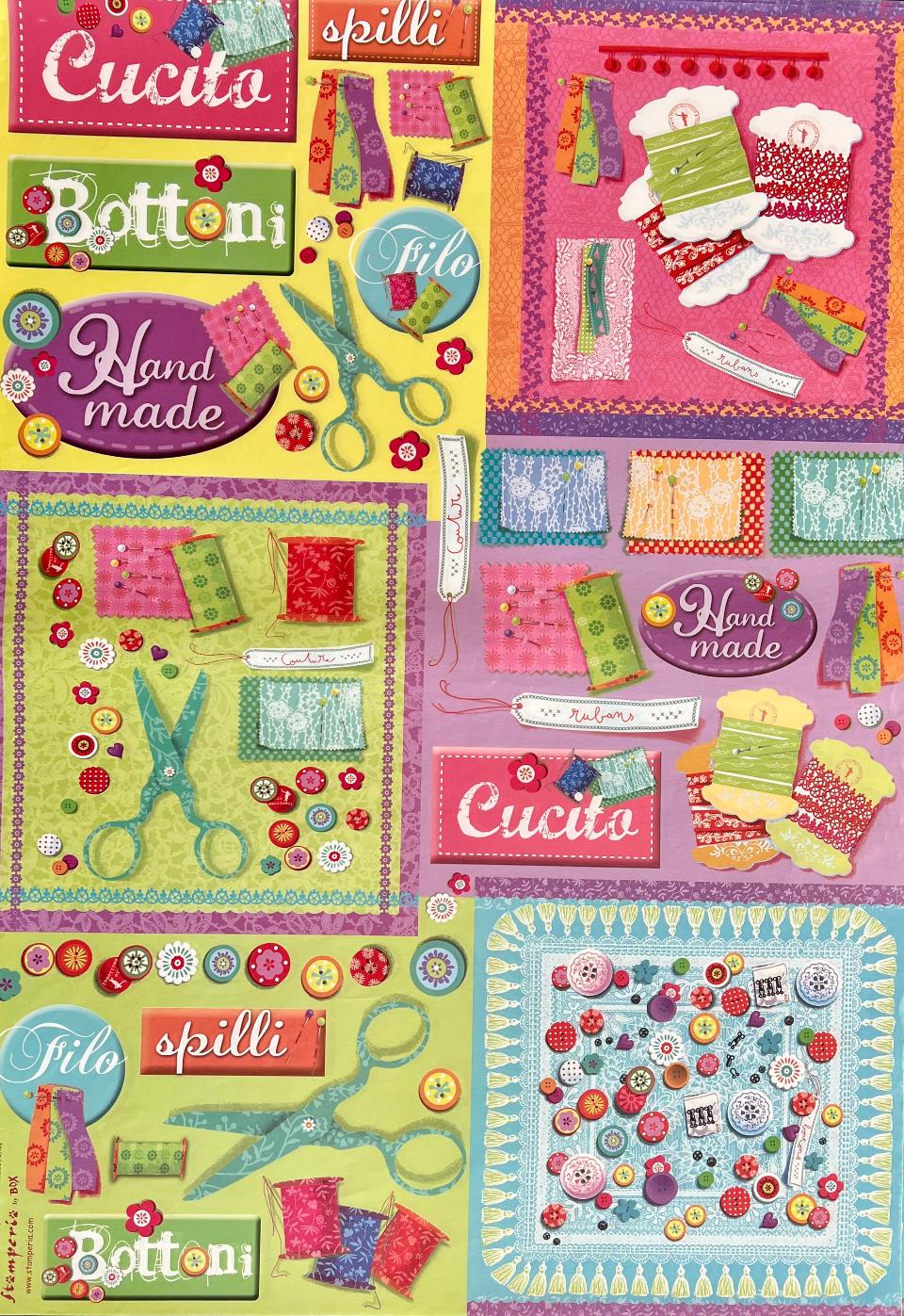 Carta velo - Cucito (sc1) TODO Paper Soft 50x70 cm