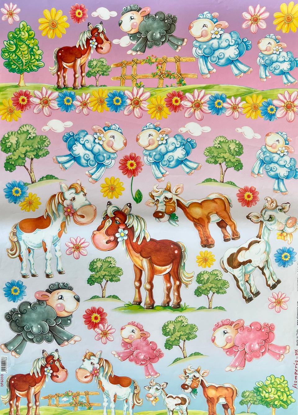 Carta Classic - Fattoria (sc2) Stamperia 50x70 cm