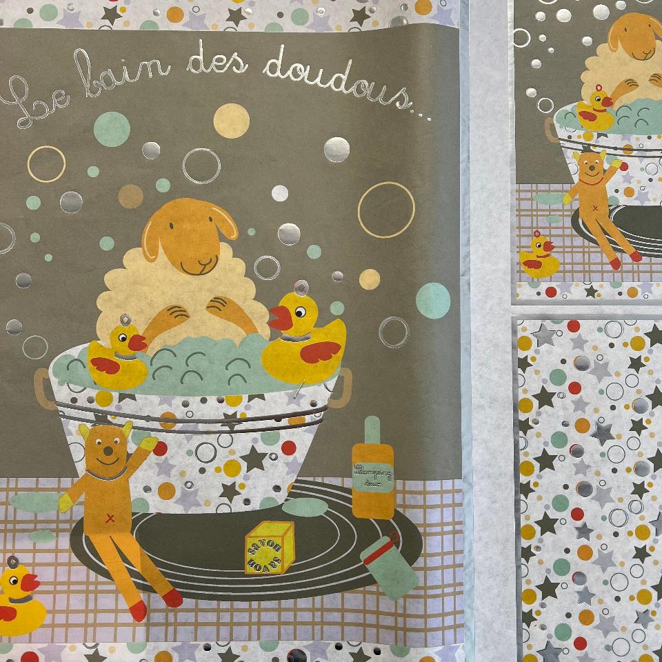 Carta velo - Pecorella in vasca (SC3) TODO Paper Soft 50x70 cm