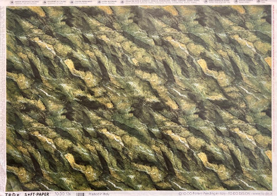Carta velo - Marmo Verde (SC3) TODO Paper Soft 50 x 70 cm
