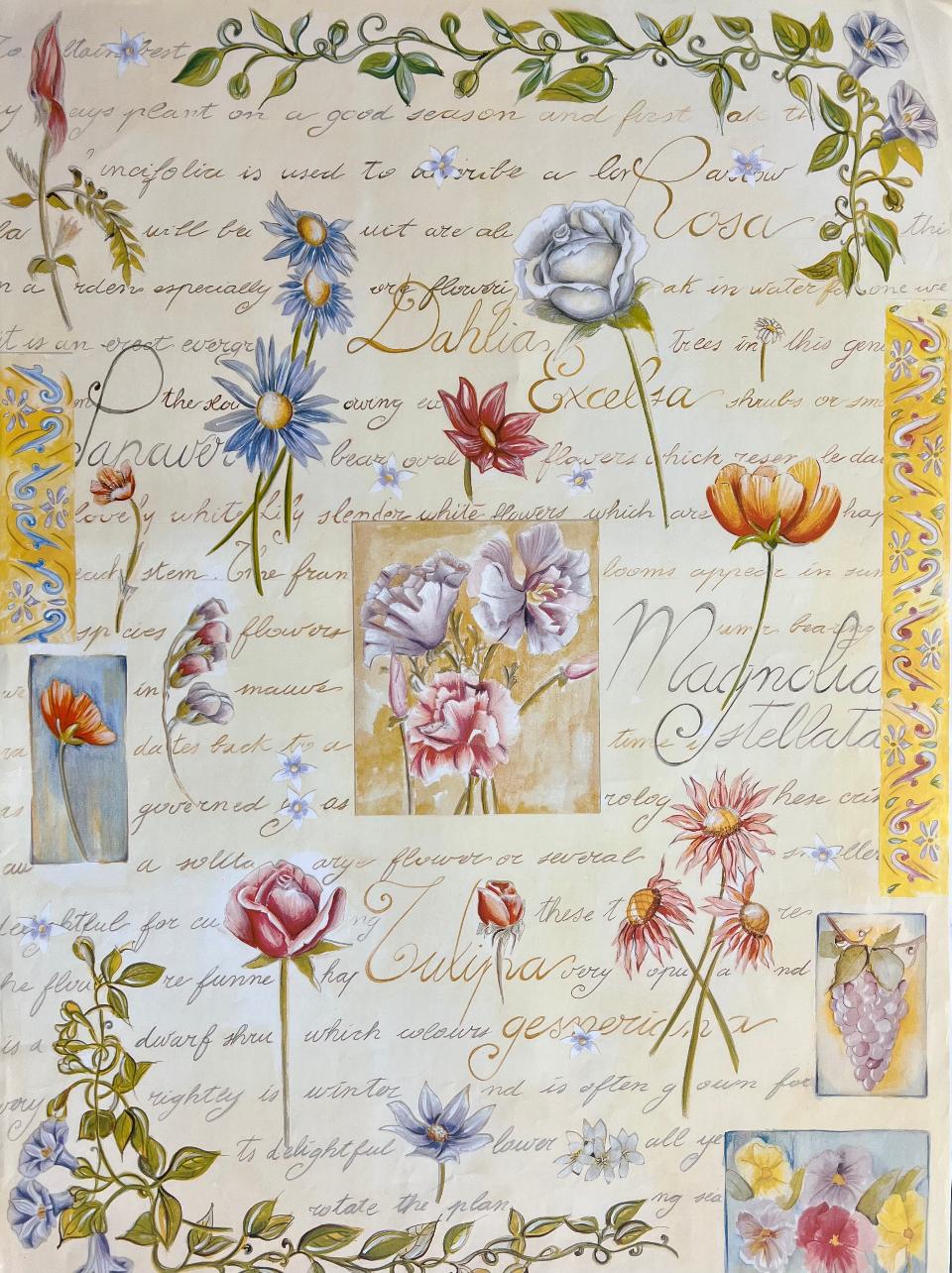 Carta Classic - Fiori misti (sc2) Finmark 50x70 cm