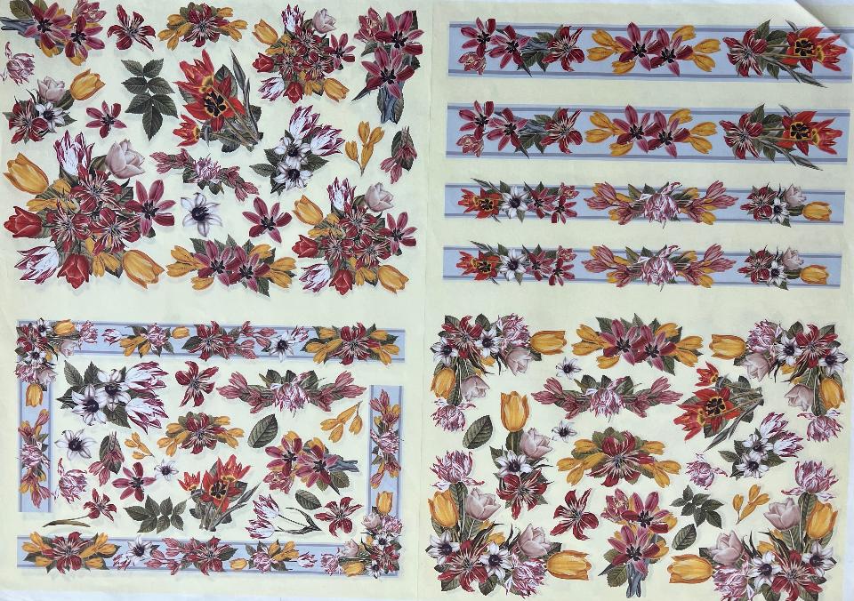 Carta Classic - Fiori (sc2) Craftitalia 50x70 cm