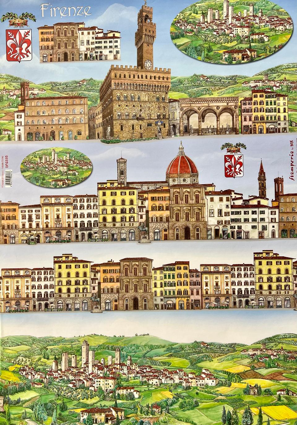 Carta Classic - Firenze (sc2) Stamperia 50x70 cm