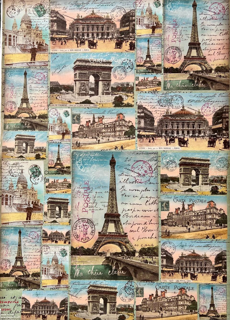 Carta Classic - Paris (sc2) Stamperia 50x70 cm