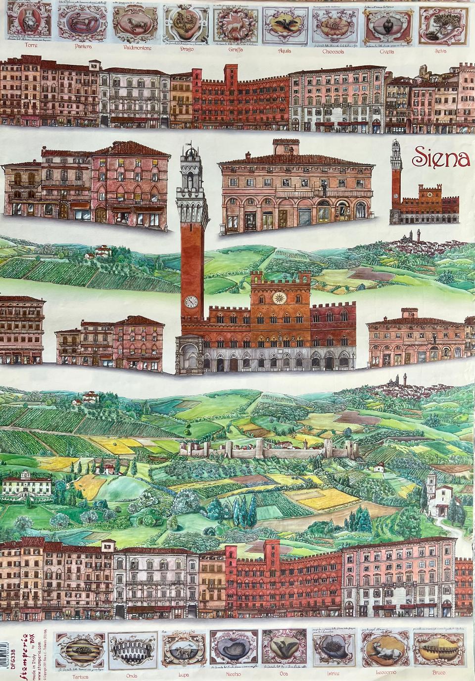 Carta Classic - Siena (sc2) Stamperia 50x70 cm