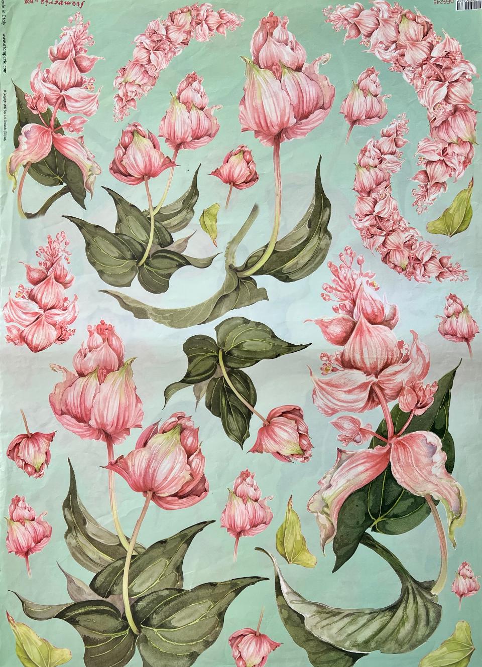 Carta Classic - Fiori di Loto (sc2) Stamperia 50x70 cm