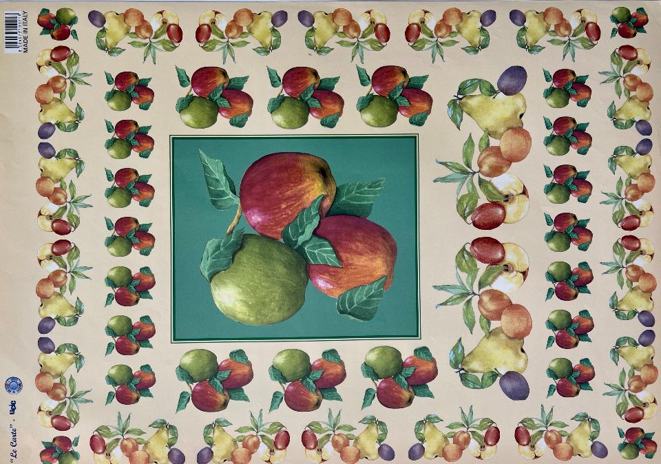 Carta Classic - Mele e Pere (sc2) Le Carte Ucic 31 x 48 cm