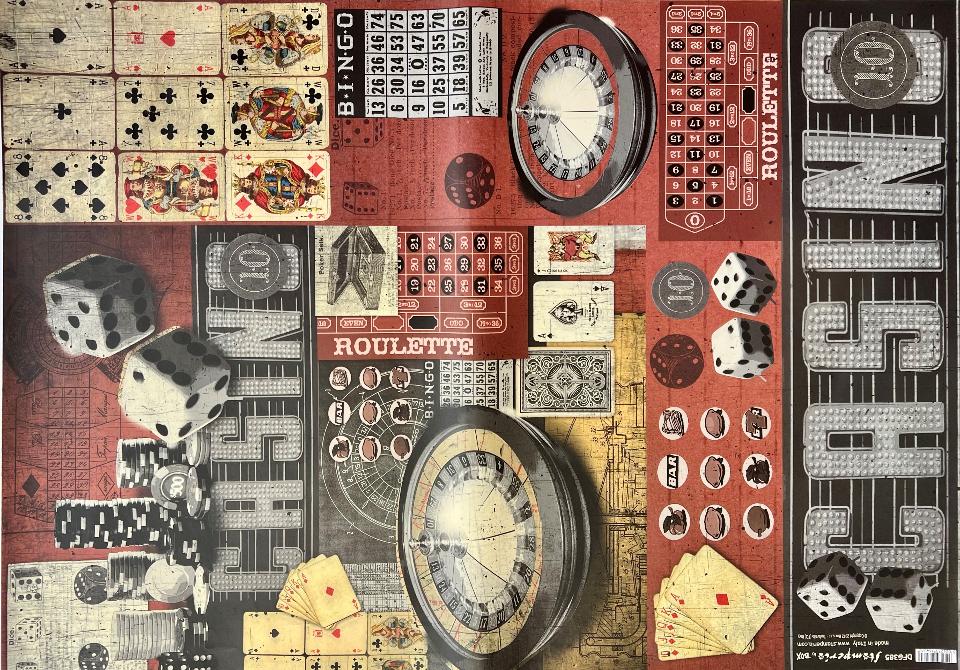 Carta Classic - Casinò (sc1) Stamperia 50 x 70 cm