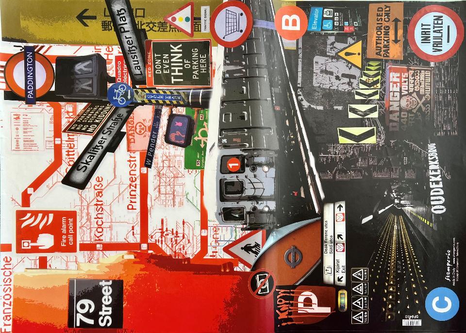 Carta Classic - 79 Street (sc1) Stamperia 50 x 70 cm