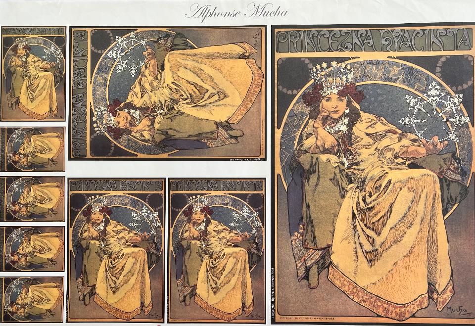 Carta Classic - Alphonse Mucha (sc1) Runer 50 x 70 cm