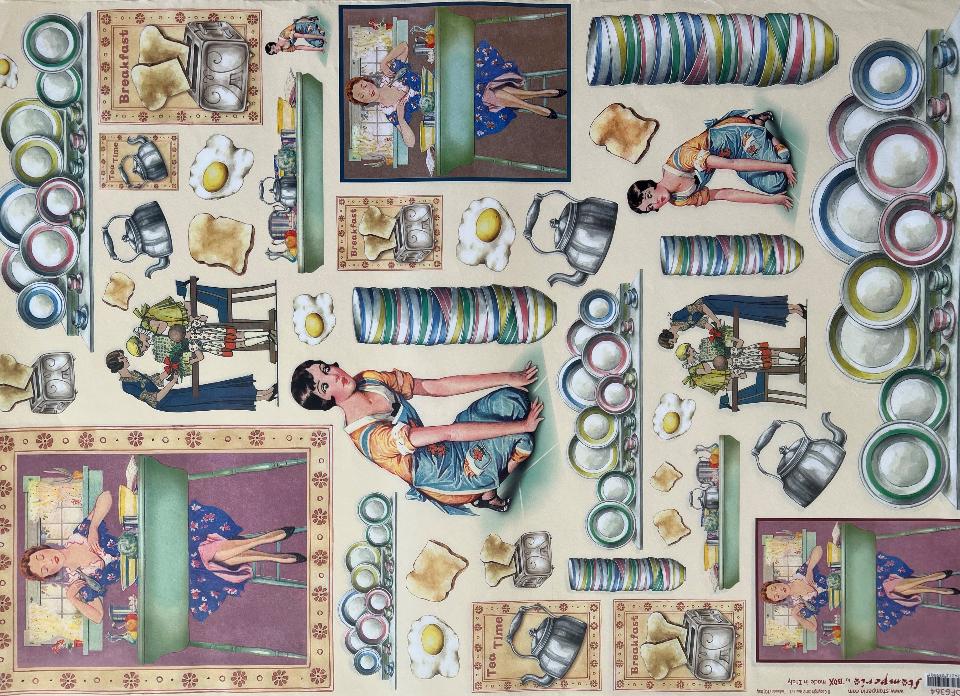 Carta Classic - Colazione (sc1) Stamperia 50 x 70 cm