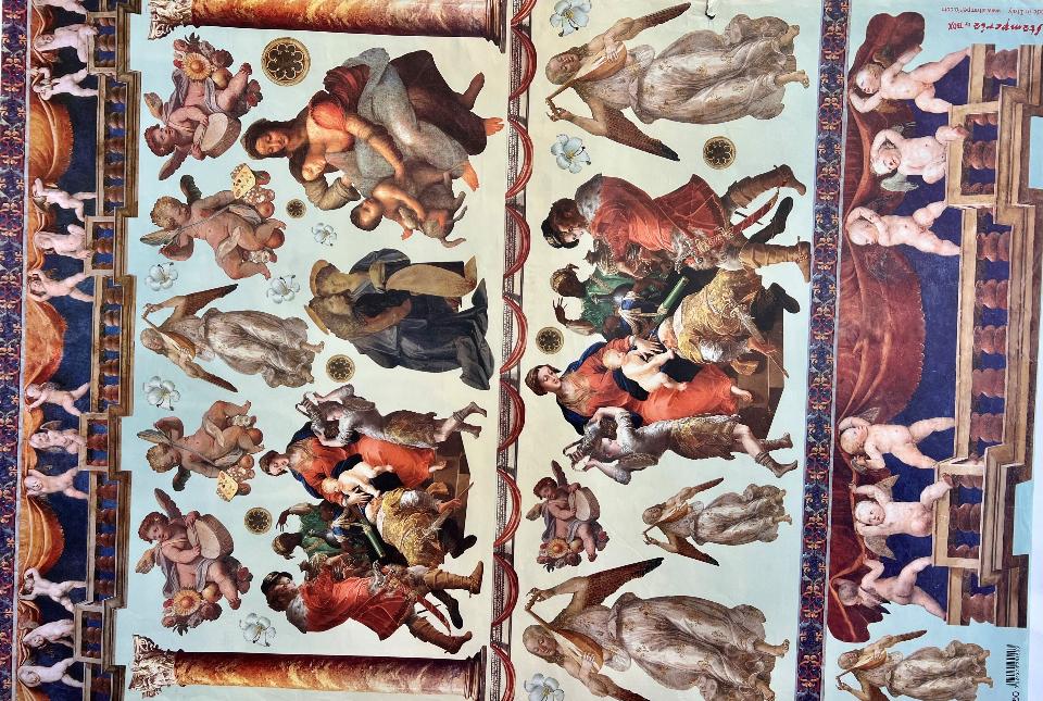 Carta Classic - Immagini Sacre (sc1) Stamperia 50 x 70 cm