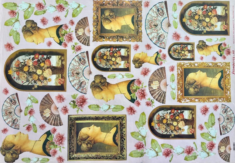 Carta Classic - Ventaglio (SC1) Stamperia 50 x 70 cm