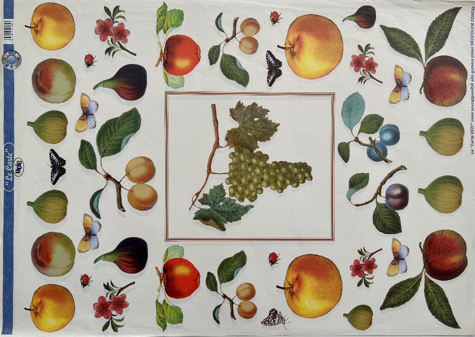 Carta Classic - Uva (sc2) Le Carte Ucic 31 x 48 cm