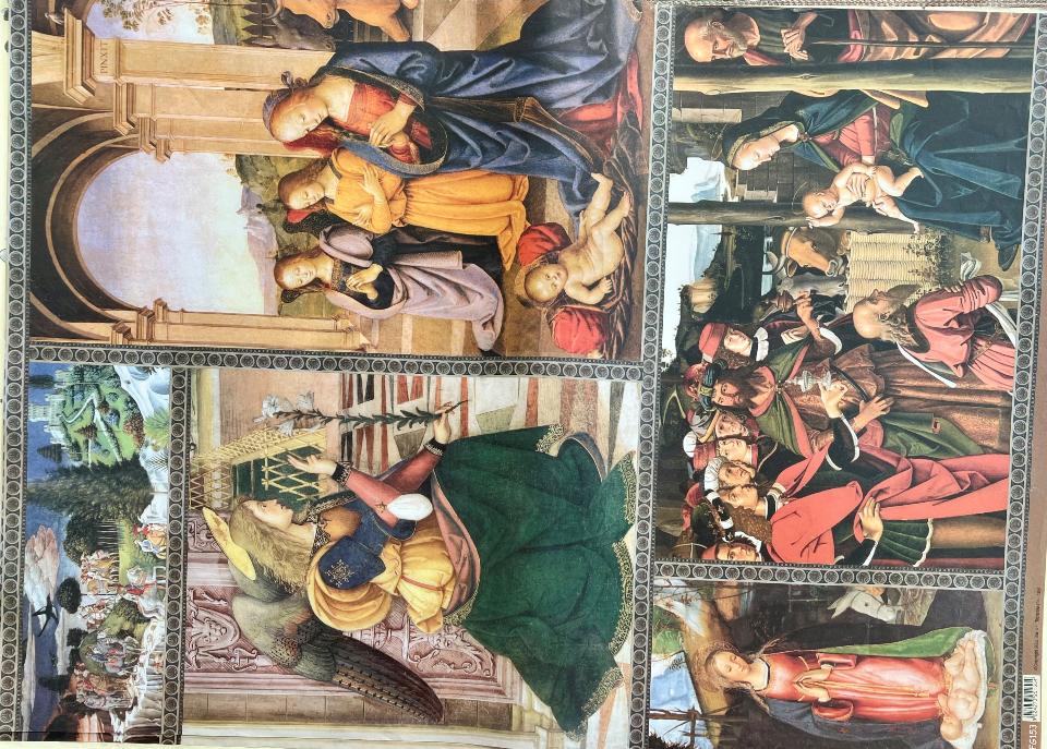 Carta Classic - Maria con Gesù (SC1) Stamperia 50 x 70 cm