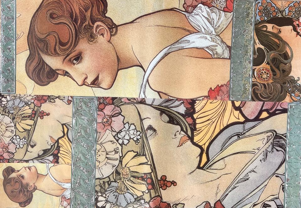 Carta Classic - Flora (SC1) Stamperia 50 x 70 cm