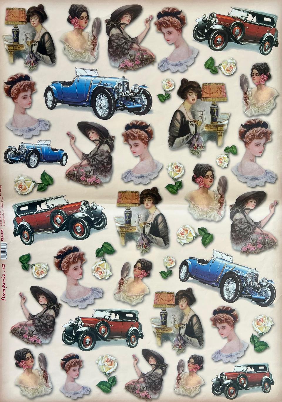 Carta Classic - Anni 40 (SC1) Stamperia 50 x 70 cm