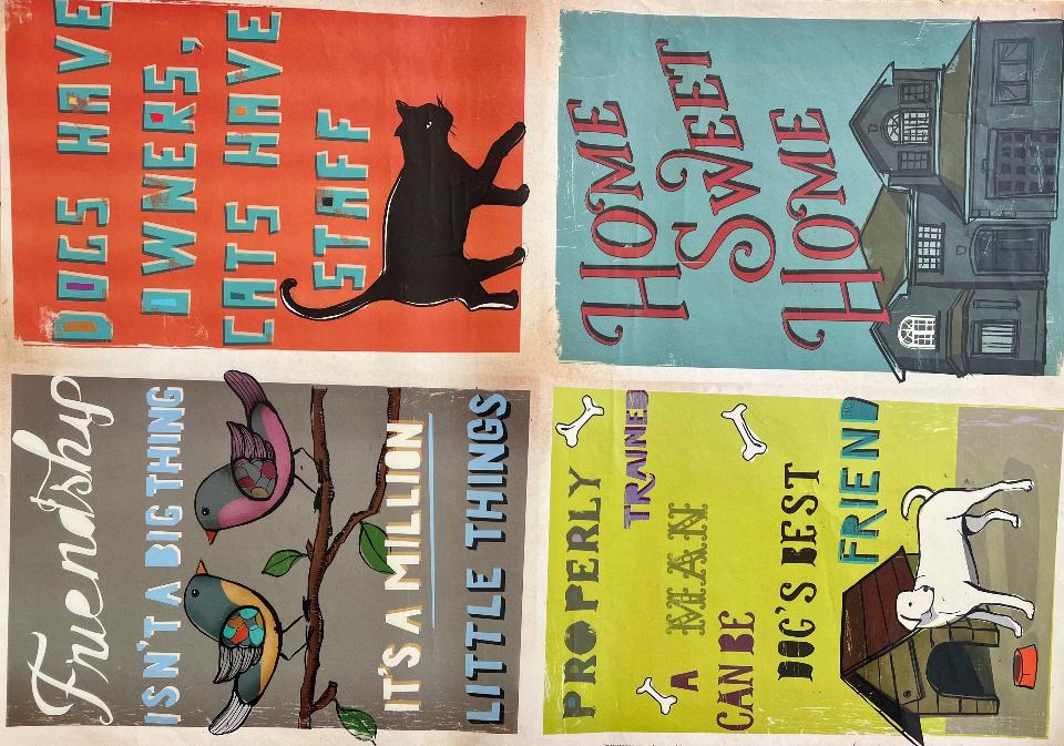 Carta Classic - Cani e Gatti (sc2) Stamperia 50 x 70 cm