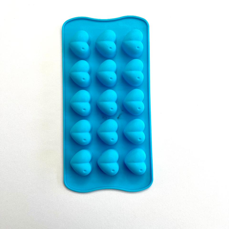 Stampo in silicone - Cuori hobby fun 12 x 21 cm
