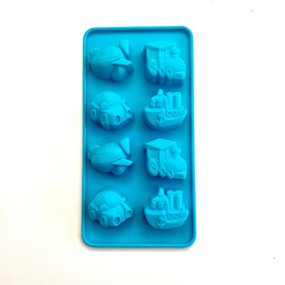 Stampo in silicone - Mezzi di Trasporto hobby fun 12 x 21 cm