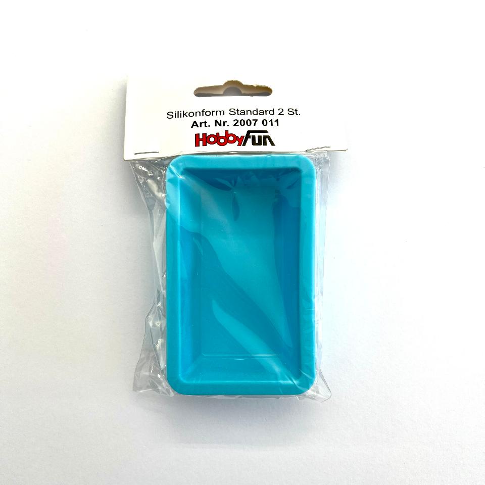 Stampo in silicone Rettangolare - 2 Pezzi Hobby Fun 9,5 x 5,5 cm