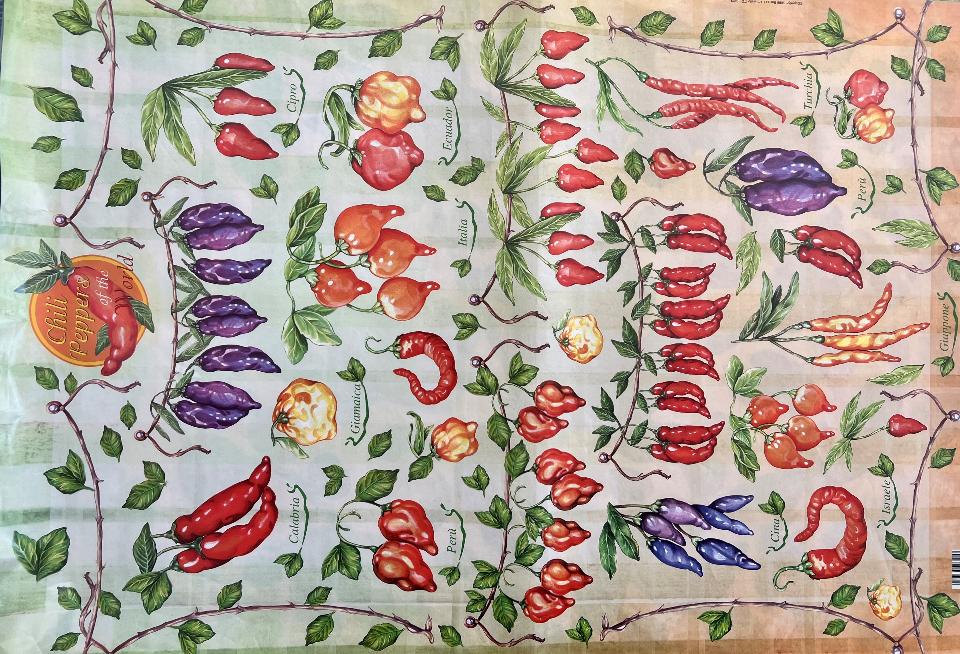 Carta Classic - Peperoncini (sc2) Stamperia 50x70 cm