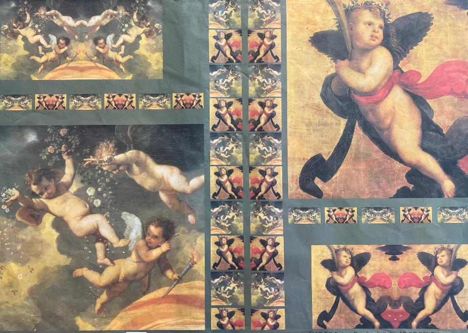 Carta velo - Dances of Cherubim (SC1) TODO Paper Soft 50 x 70 cm