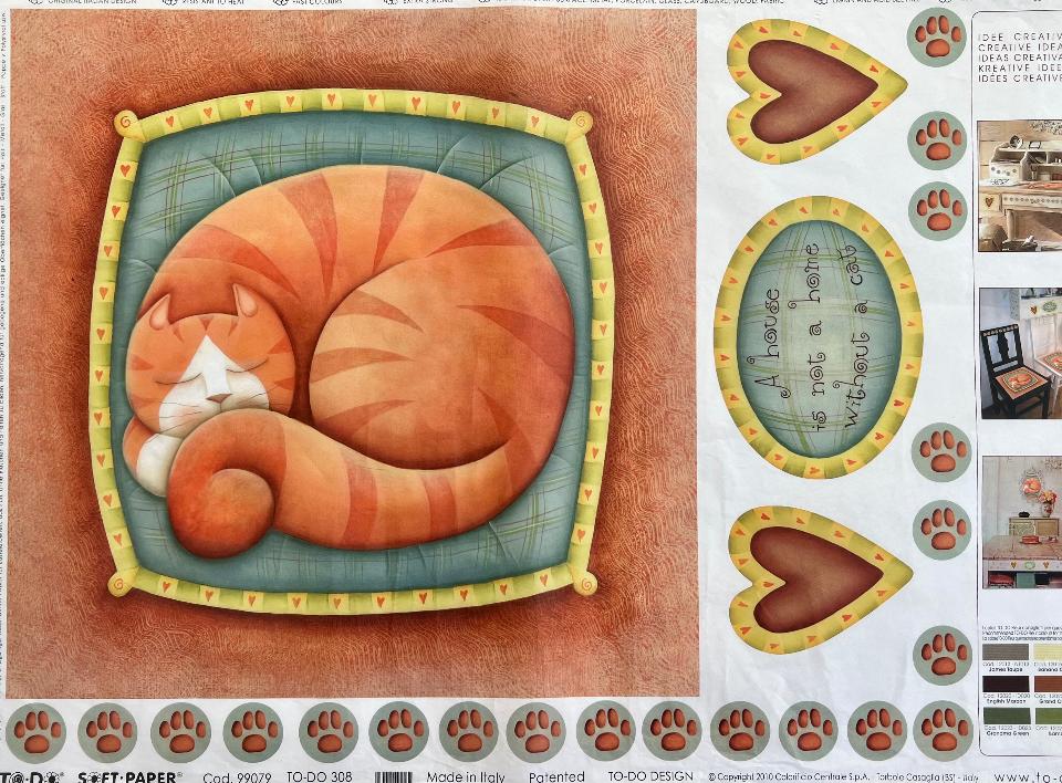 Carta velo - Gatto (SC1) TODO Paper Soft 50 x 70 cm