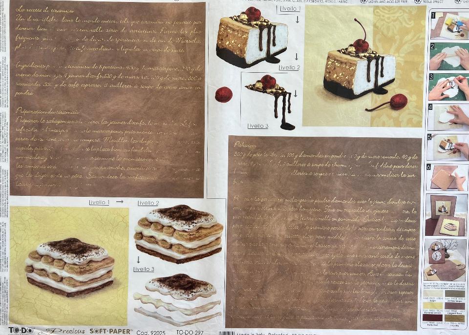 Carta velo - Dolce (SC1) TODO Paper Soft 50 x 70 cm