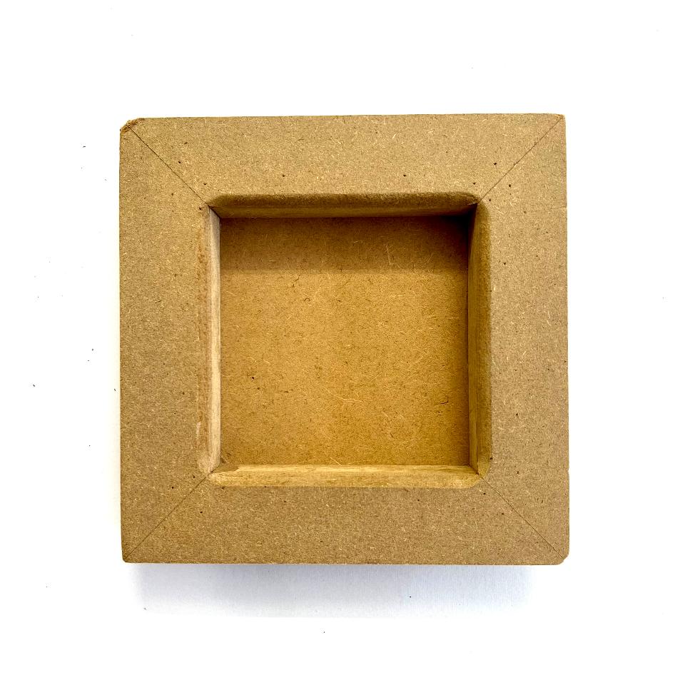 Portacenere in Mdf Stamperia 15 x 15 cm