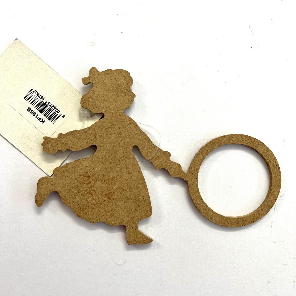 Bambina - Sagoma MDF Stamperia 15 x 11 cm