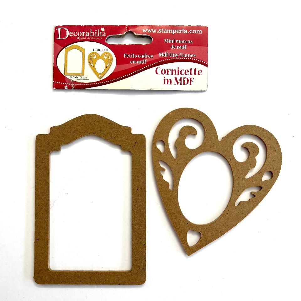 Cornicette in MDF 2 Stamperia 2 pz