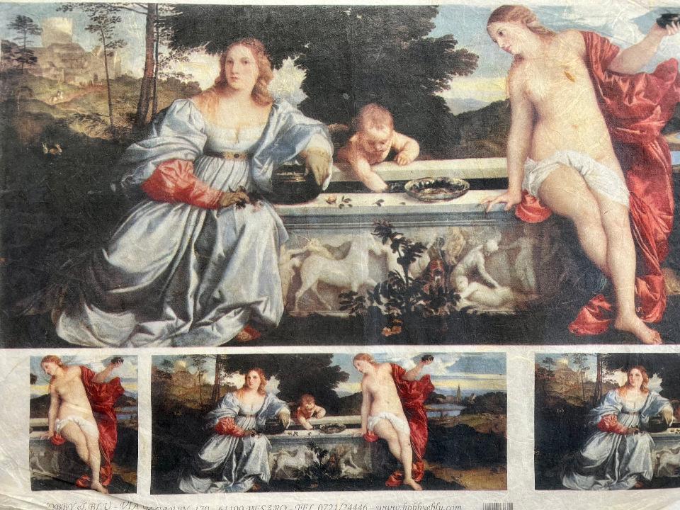 Carta di riso - Icona Classica Stamperia 31 x 42 cm