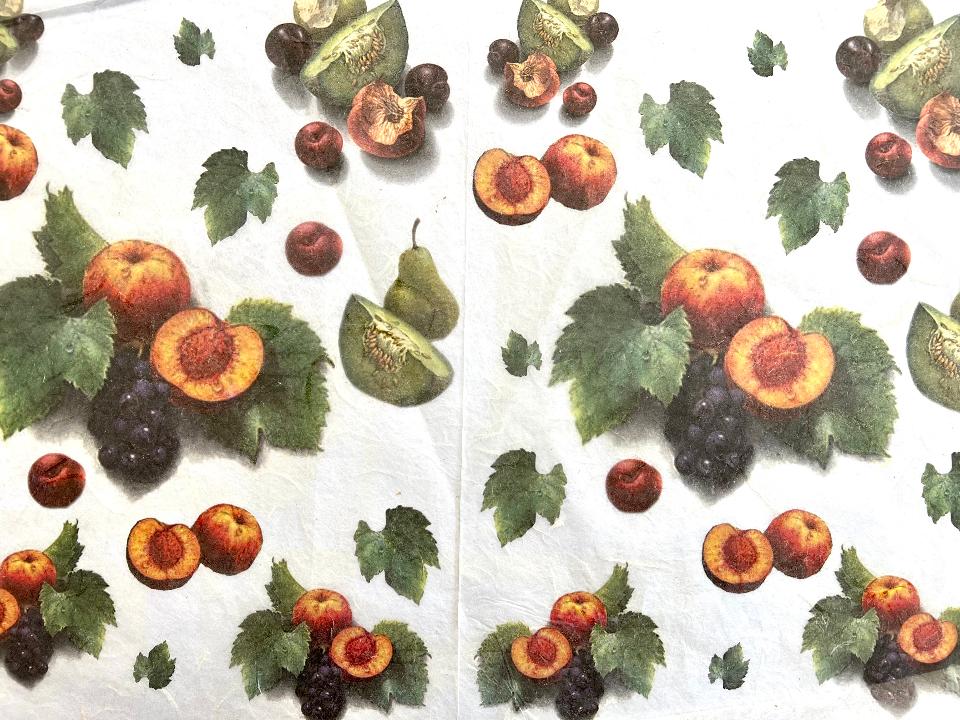 Carta di riso - Frutta 003 Stamperia 48 x 33 cm